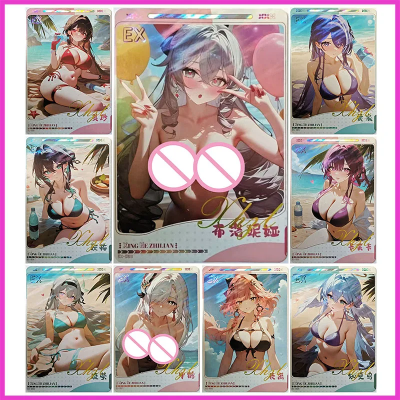 

Аниме История Богини Редкая Коллекционная карта A5 EX Брио Кафка Светлячок Шенхе Чанли Робин Руан Мэй Игрушки для мальчиков Подарок на день рождения