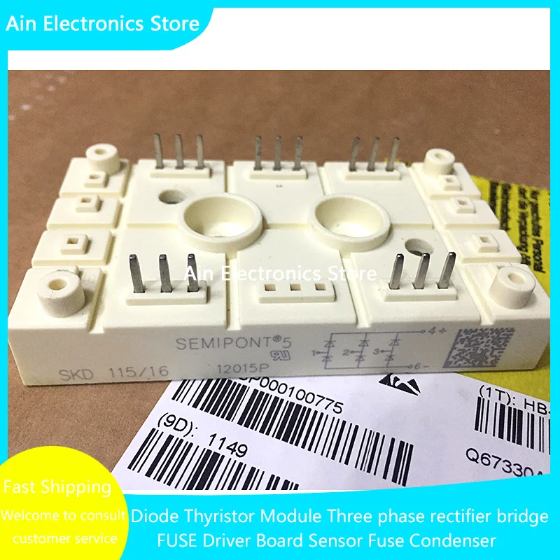 SKD145-12 SKD145-14 SKD145-16 SKD145-18 SKD115-12 SKD115-14 SKD115-16 SKD115-18 NEW IGBT MODULE