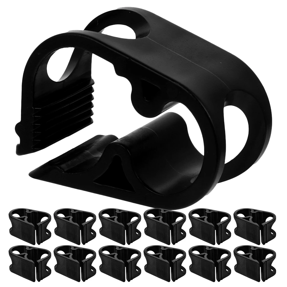 

20pcs Control Tube Clamp Lab Black 1 4 1 2inch Adjustable Pinch Valve Hose Shut Garden Aquarium Flexible Tube