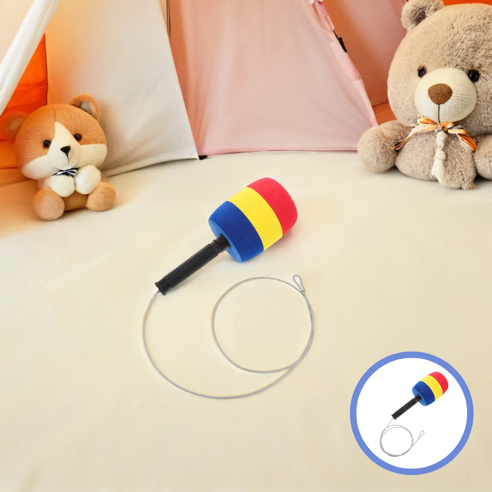 ค้อนฟองน้ำพลาสติกขนาดเล็กสำหรับเด็ก ปลอดภัย น้ำหนักเบา เกมตีกระแทก ของชำร่วยงานวันเกิด เด็ก ผู้ใหญ่