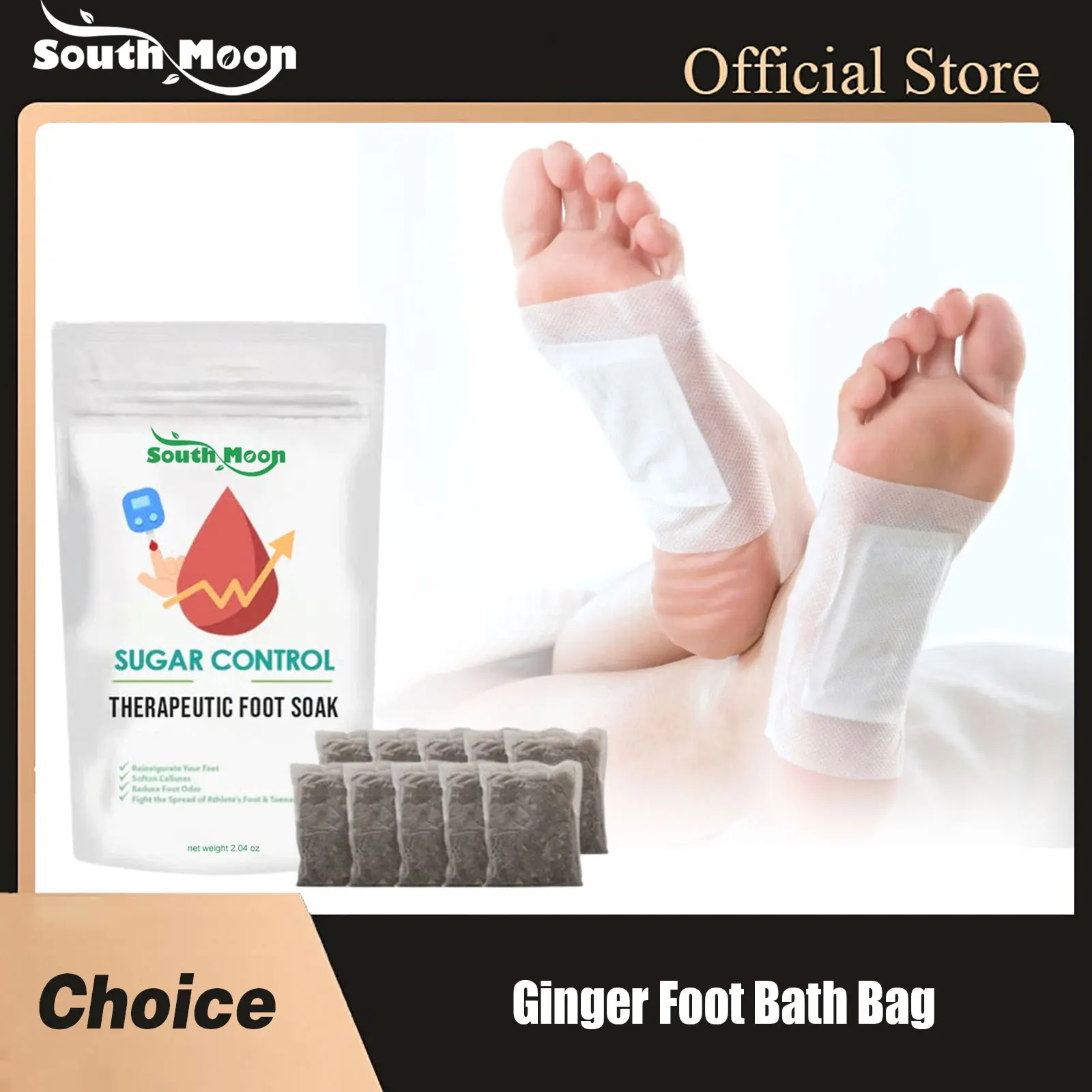 Ginger Foot Bath Bag Relieving Fatigue Weight Loss Muscles Relaxation Belly Shaping Professional Spa Herbal Foot Cleansing Soak