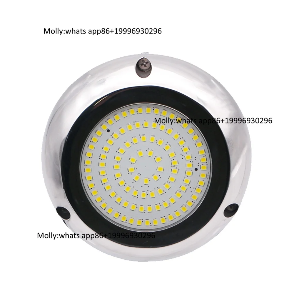 HUAXIA Hot Product LED Boat Light SS316 Navigation Underwater Transom Marine Ocean Yacht White Blue Emitting IP68 Pool Yacht Sea