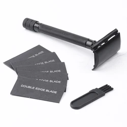 High Quality Classic Mens Shaving Adjustable Safety Shaving Razor With Small Brush & Blade