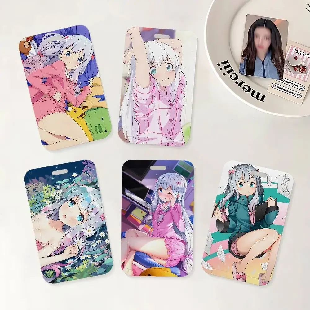 Anime Eromanga Sensei ID Holder With For Office School Name Card Credentials Case