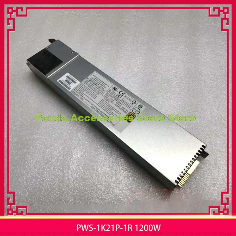 PWS-1K21P-1R 1200W Power For Supermicro Server Redundant Power Supply Module Before Shipment Perfect Test