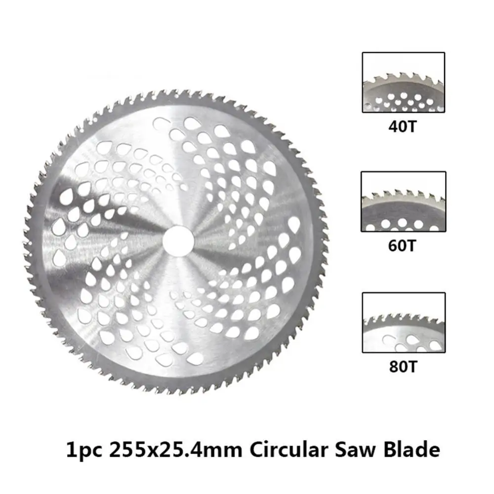 Replacement 40T/60T/80T Garden Lawn Mower Grass Weeds Cutter Trimmer Blade Disc