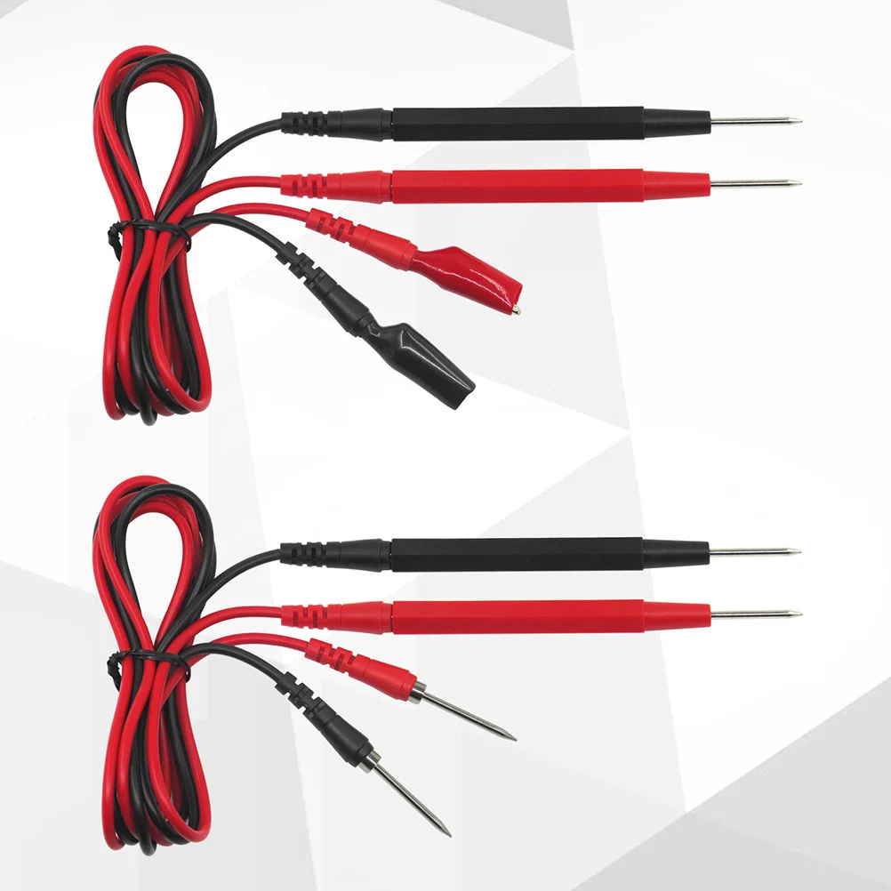 

18Pcs Silicone Test Leads with Banana Plugs Replaceable Probes for Automotive Multimeter Testing High Insulation Safety