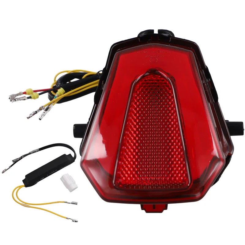 

AB16-задний фонарь для мотоцикла, задний тормозной сигнал поворота, встроенный задний фонарь для Suzuki GSXR1000 GSXR1000R 2017-2024