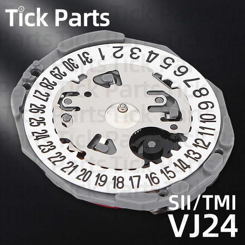 Replacement Quartz Watch Movement Japan VJ24 With Battery And Stem 2 Hands Single Calendar High Precision Watch Repair