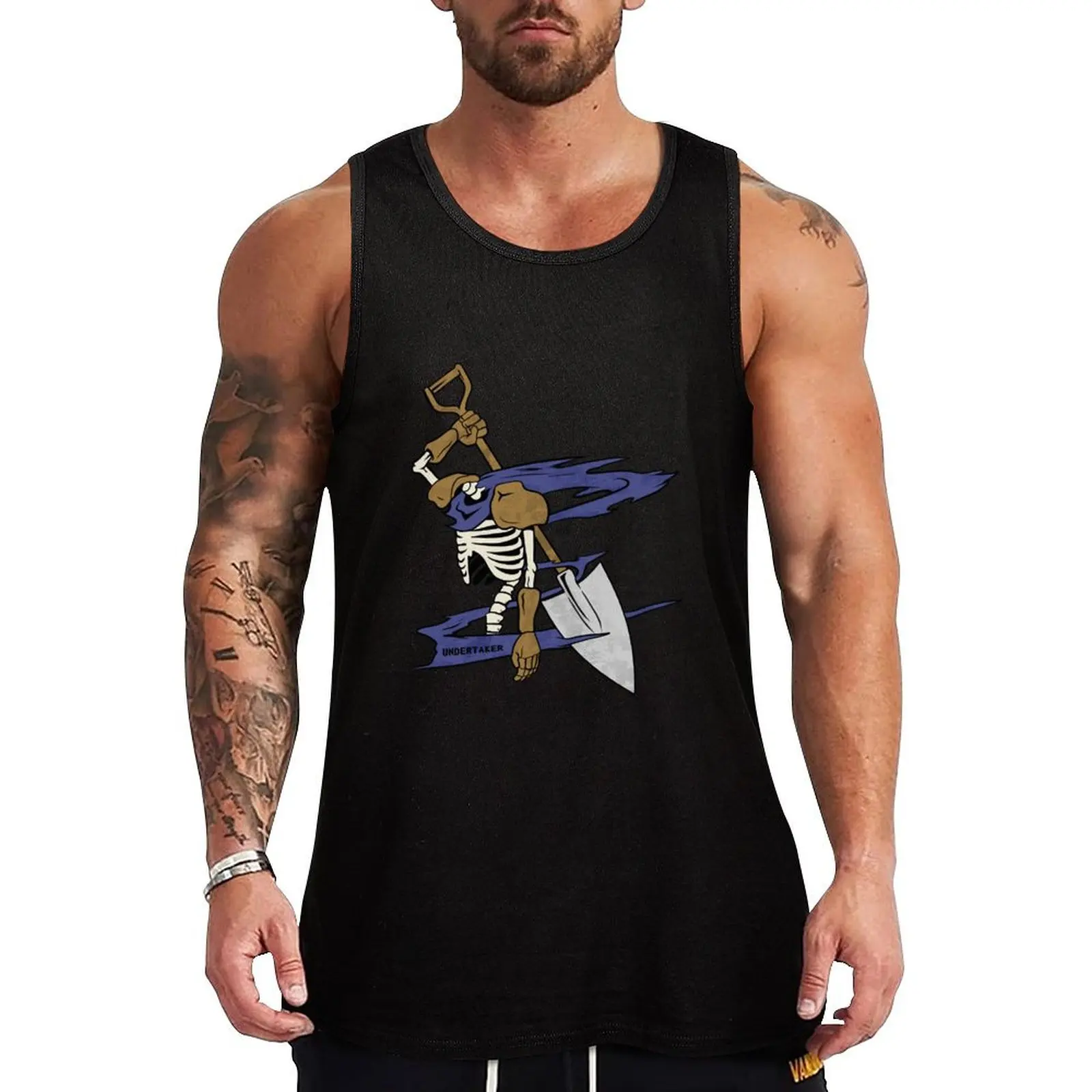 86 Eighty Six Anime Science Fiction Light Novel Manga Series Written Asato Eighty Six Undertaker Gif Tank Top