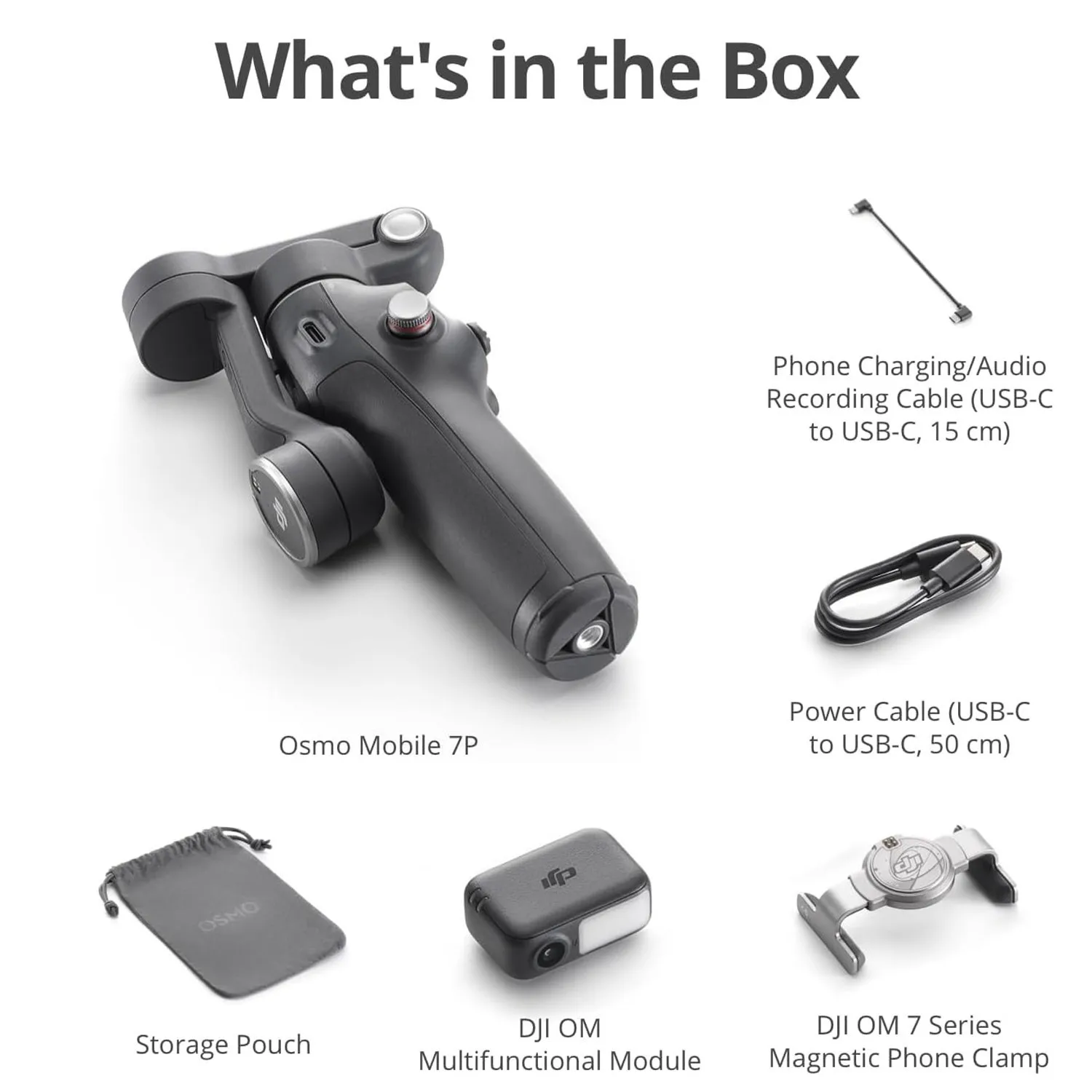 DJI Osmo Mobile 7P 3-Axis Phone Gimbal Stabilizer for Smartphone iPhone Android