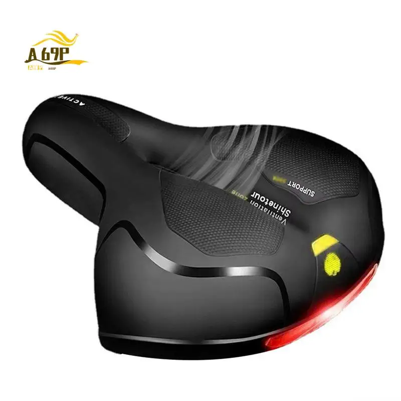 A69P-MTB Mountain Bike Seat Breathable Bicycle Saddle Cushion With Absorbing For MTB Mountain Road Bike