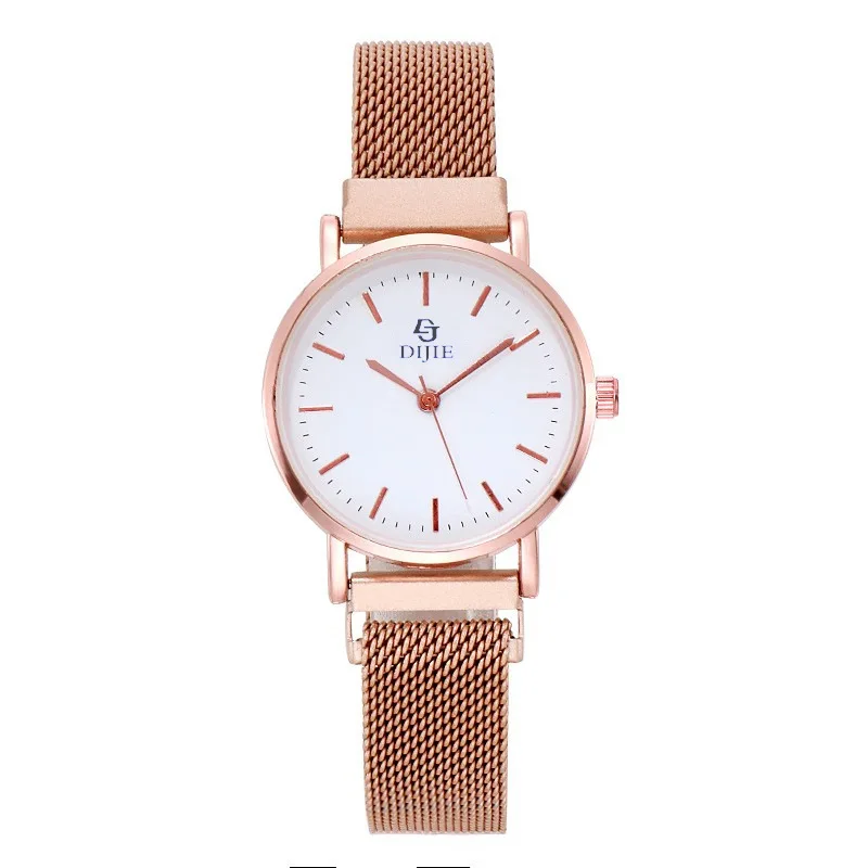 Unique Style Girls' Partysu Versatile Personality Watch Female Students Korean Style Simple Fashion Casual Couple's Watch