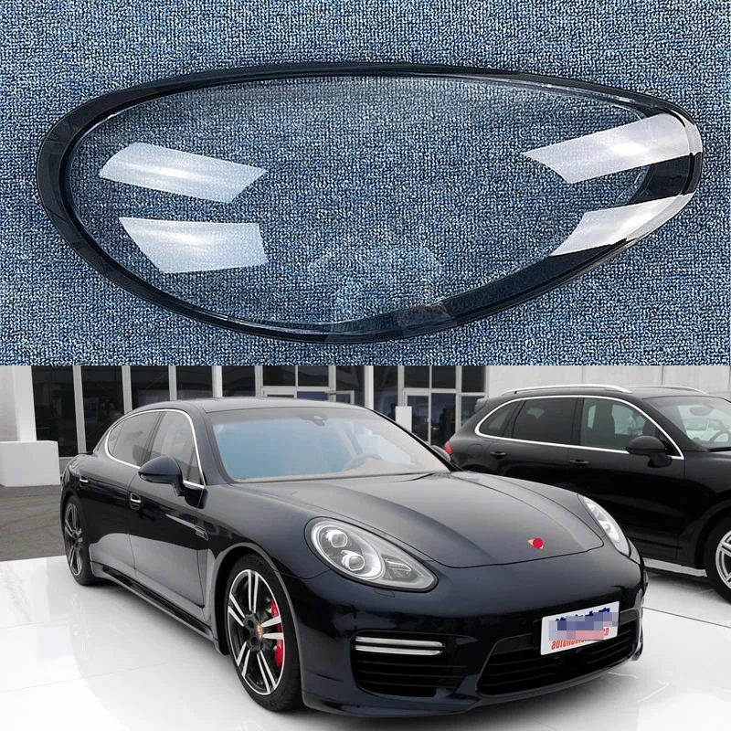 

For Porsche Panamera 2014 2015 2016 Car Accessories Transparent Cover Headlight Shell Plexiglass Replace Original Lamp Shade