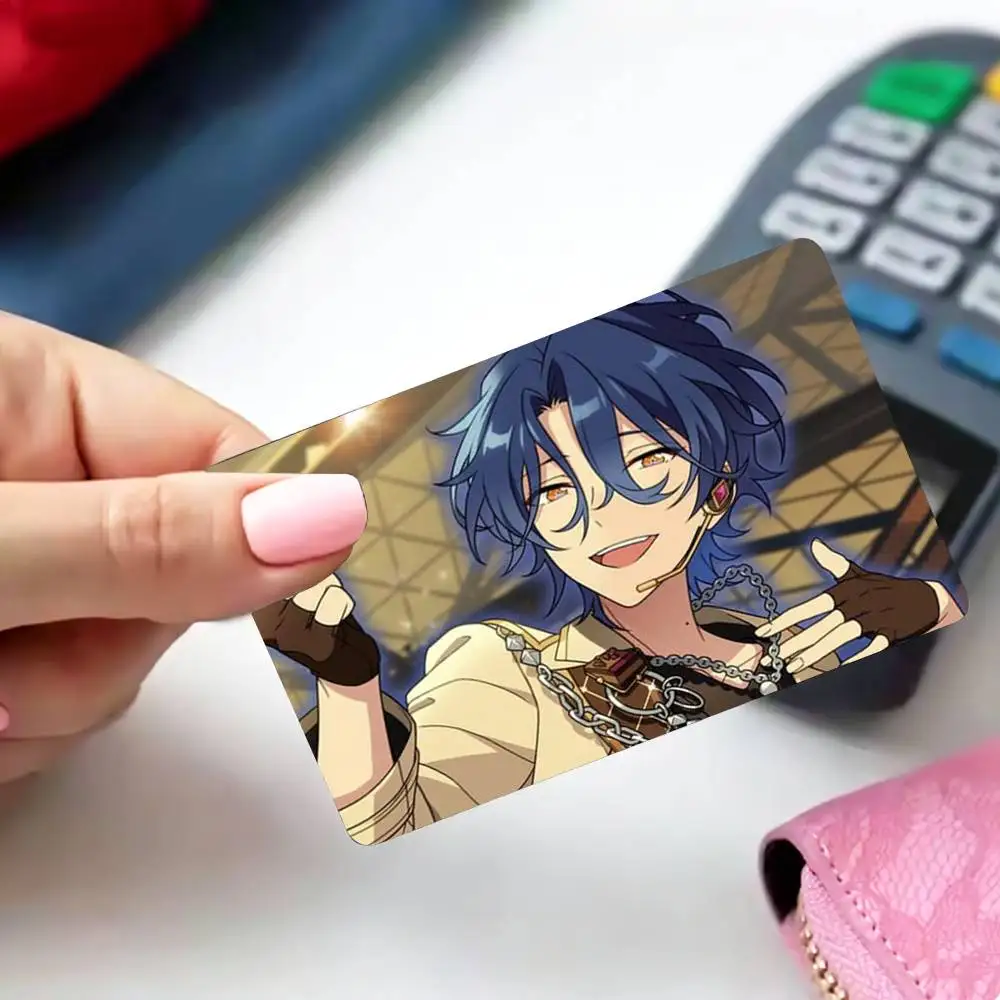 COOL M-MELLOW DEAR Enstars 4pcs 1Set Card Stickers Small Waterproof Chip 4PCS Card Sticker Anti-Scratch