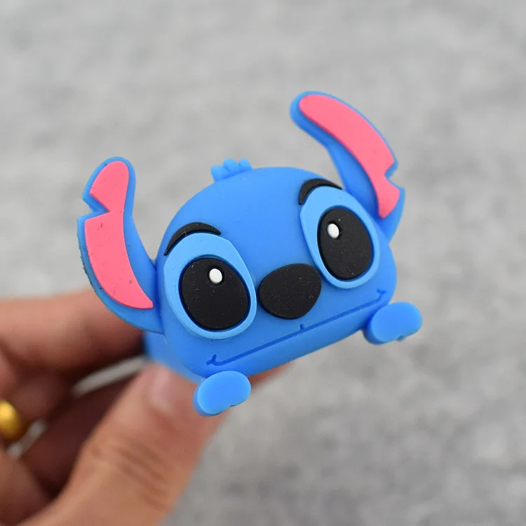 Disney Stitch Door Stopper Kawaii Lilo & Stitch Creativity Anti-pinch Soft Rubber Door Barrier Bedroom Supplies