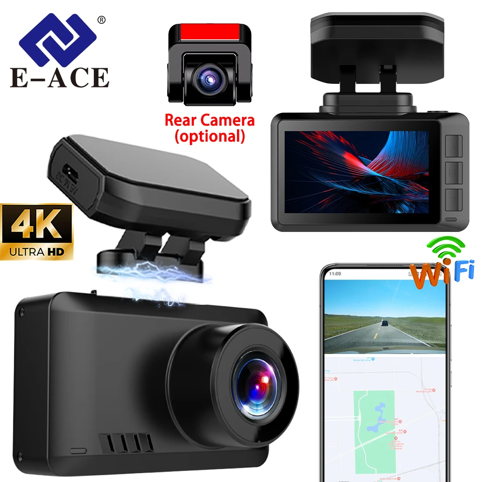 E-ACE 4K Dash Cam M… - image
