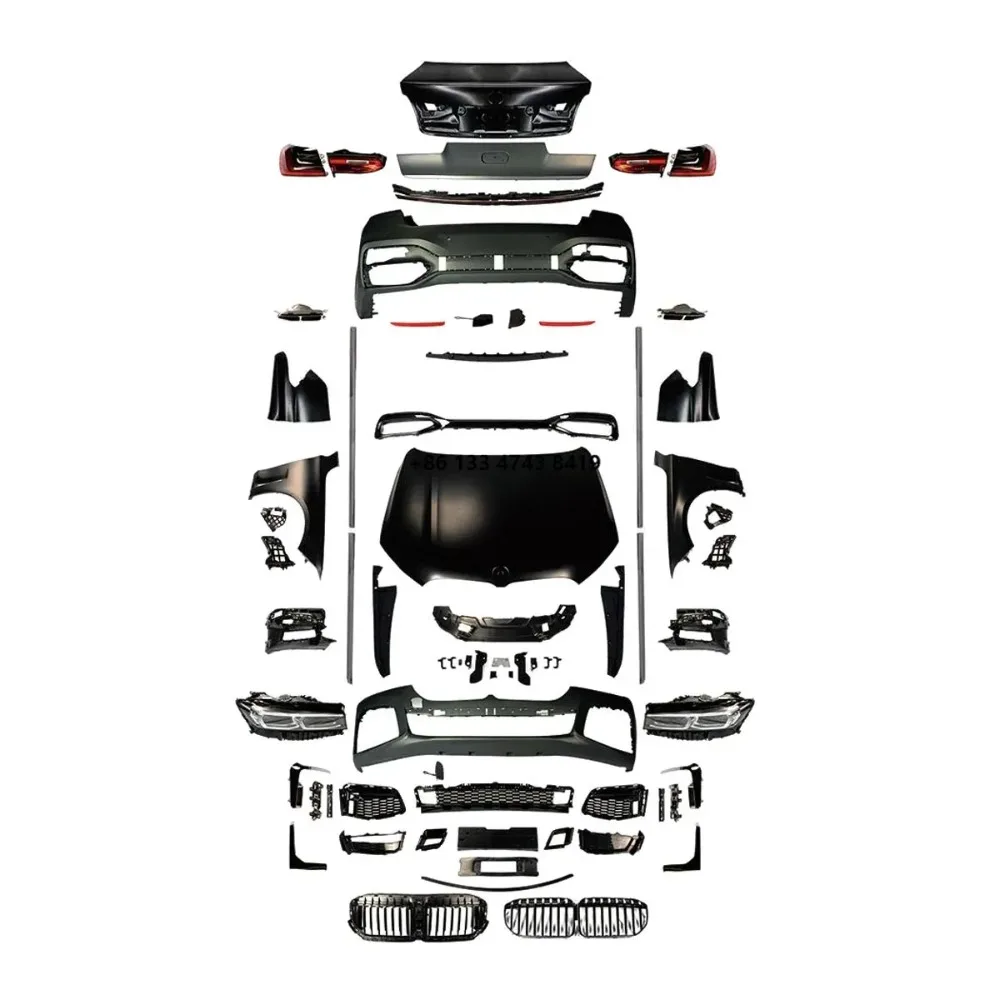 

7 Series F02 09-15 Upgrade 2022 G12 Style Full Body Kit New Design for Parts System External Accessories Body Kit