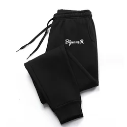 2024 Basics Sports Running Pants Printed Daily Winter Fleece Jogging Long Bottoms Gym Trinning Casual all-match Sweatpants 3XL