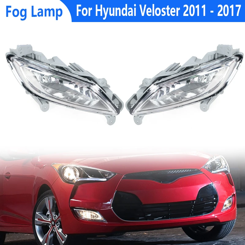 

For Hyundai Veloster 2012 2013 2014 2015 2016 2017 Car Front Halogen Fog Lamp Fog Light Fog Lamp Assembly 922012V010 922022V010