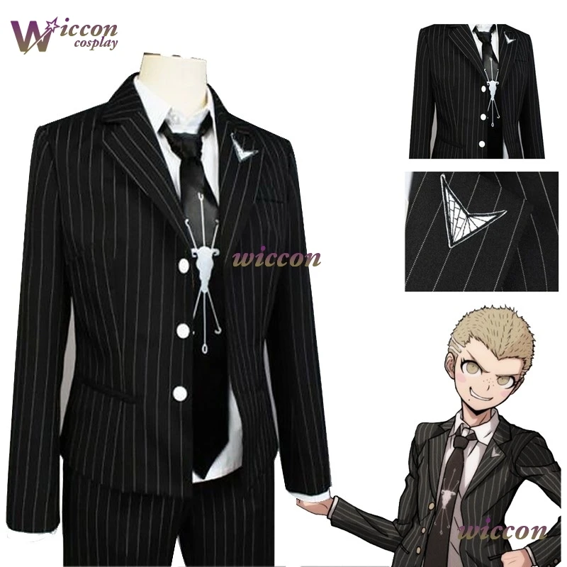 Costume de Cosplay pour hommes, dessin animé ultime, Kuzuryuu Fuyuhiko, Danganronpa, ensemble complet de vêtements pour adultes, fête de carnaval d'halloween
