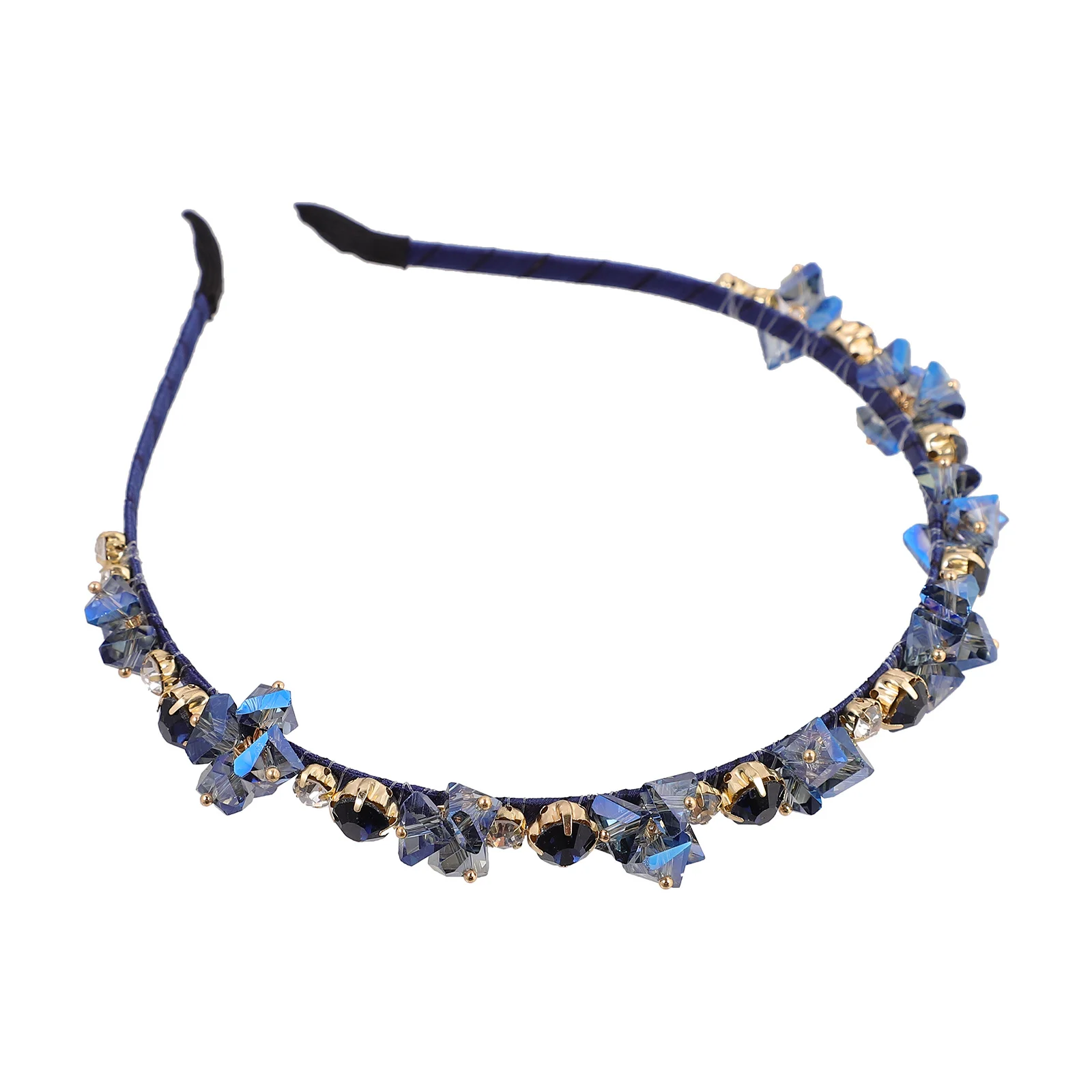 

Rhinestone Hairband Women Lightweight Elegant Headpiece For Wedding Party Christmas Eve Delicate Headdress Hair Accessory