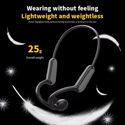 Спортивные Bluetooth-наушники с костной проводимостью, беспроводные для бега — фото модели