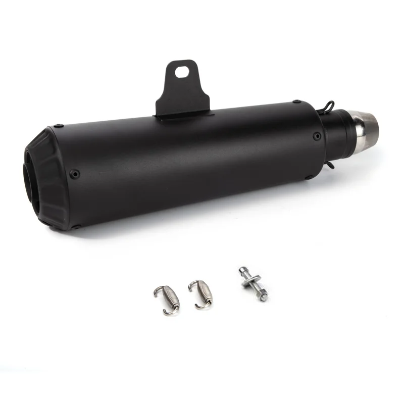 Universal 51MM Motorcycle Exhaust Pipe Fit for YBR125 YZF600 Z750 CBR1000 Tmax530 Stainless Steel