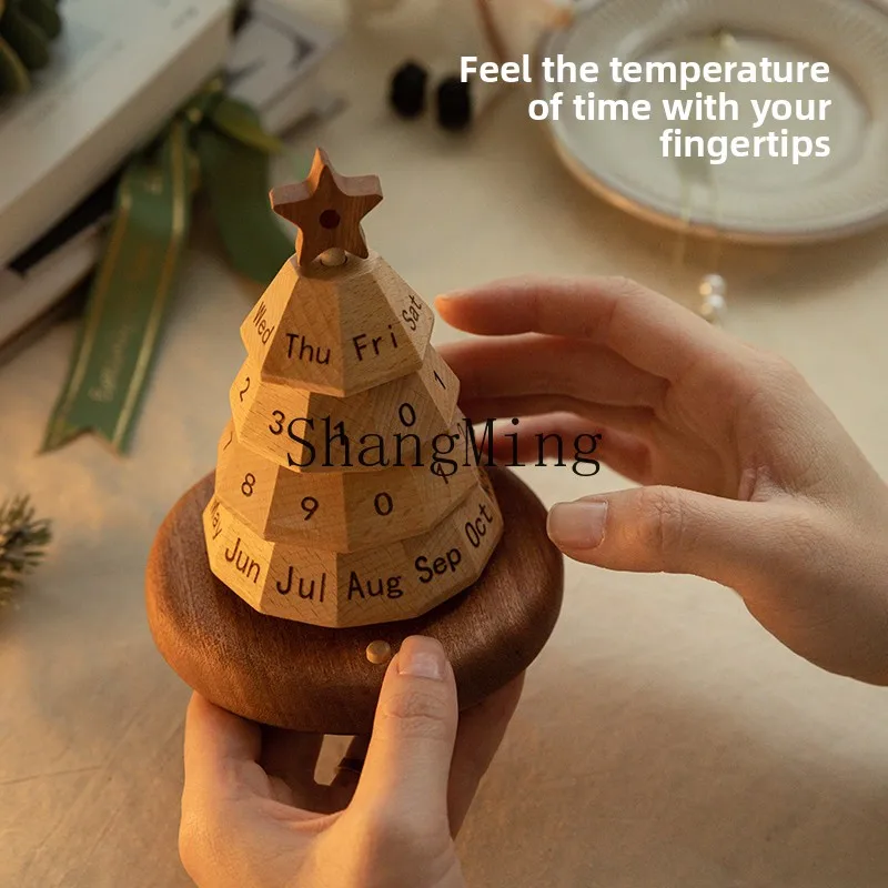 LXY home simple modern living room wooden ornaments desktop decoration housewarming gift