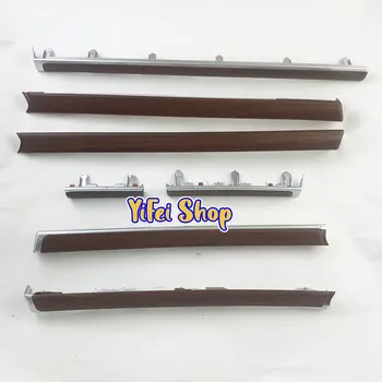 適用於豐田陸地巡洋艦200 FJ200 LC200 V8 2008 2010 2016 汽車配件 鍍桃木內裝裝飾條蓋 7件套 6 最佳銷售 陸地巡洋艦200的內飾 - №1