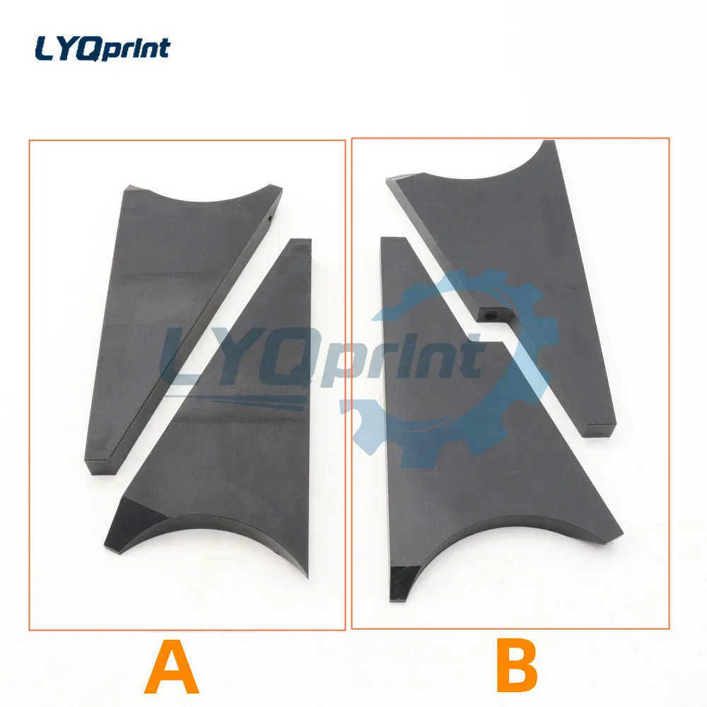 

1 комплект Heidelberg CD102 SM102 треугольная пластина 41.008.034 MV.025.468 перегородка для чернильного фонтана, блокирующая пластина для чернил