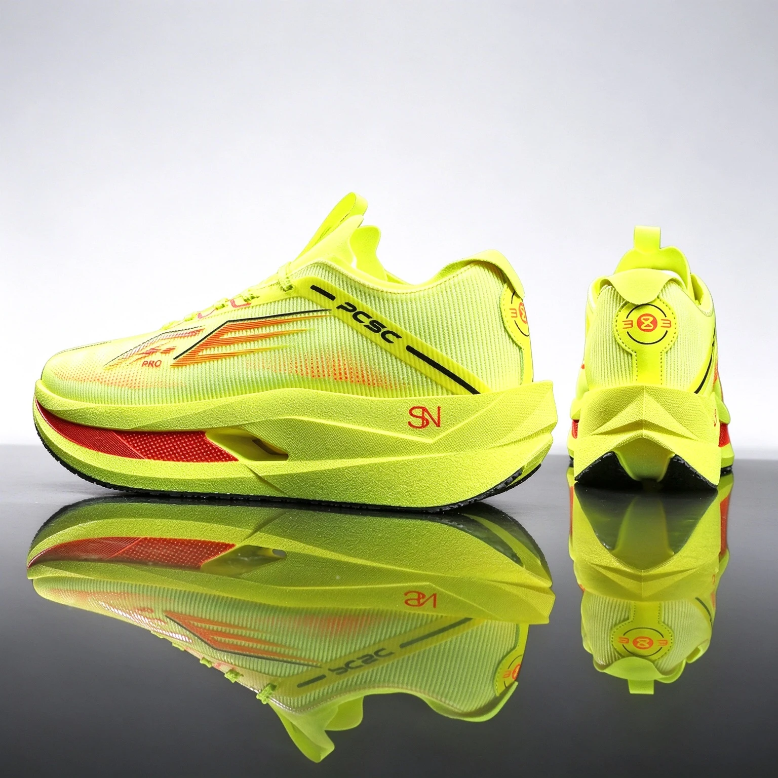 Carbon Fiber Board Men's Running Shoes, Professional Marathon Women's lightweight and Breathable Chunta Sports Shoes