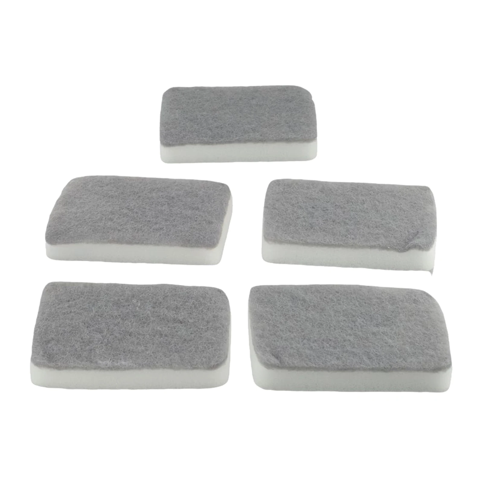 สําหรับห้องครัว 5 ชิ้น/เซ็ต Scouring Pad ฟองน้ําความหนาแน่นสูง Scouring Pad ผ้าทําความสะอาดห้องครัวอุปกรณ์ครัวที่มีประโยชน์กิจกรรม