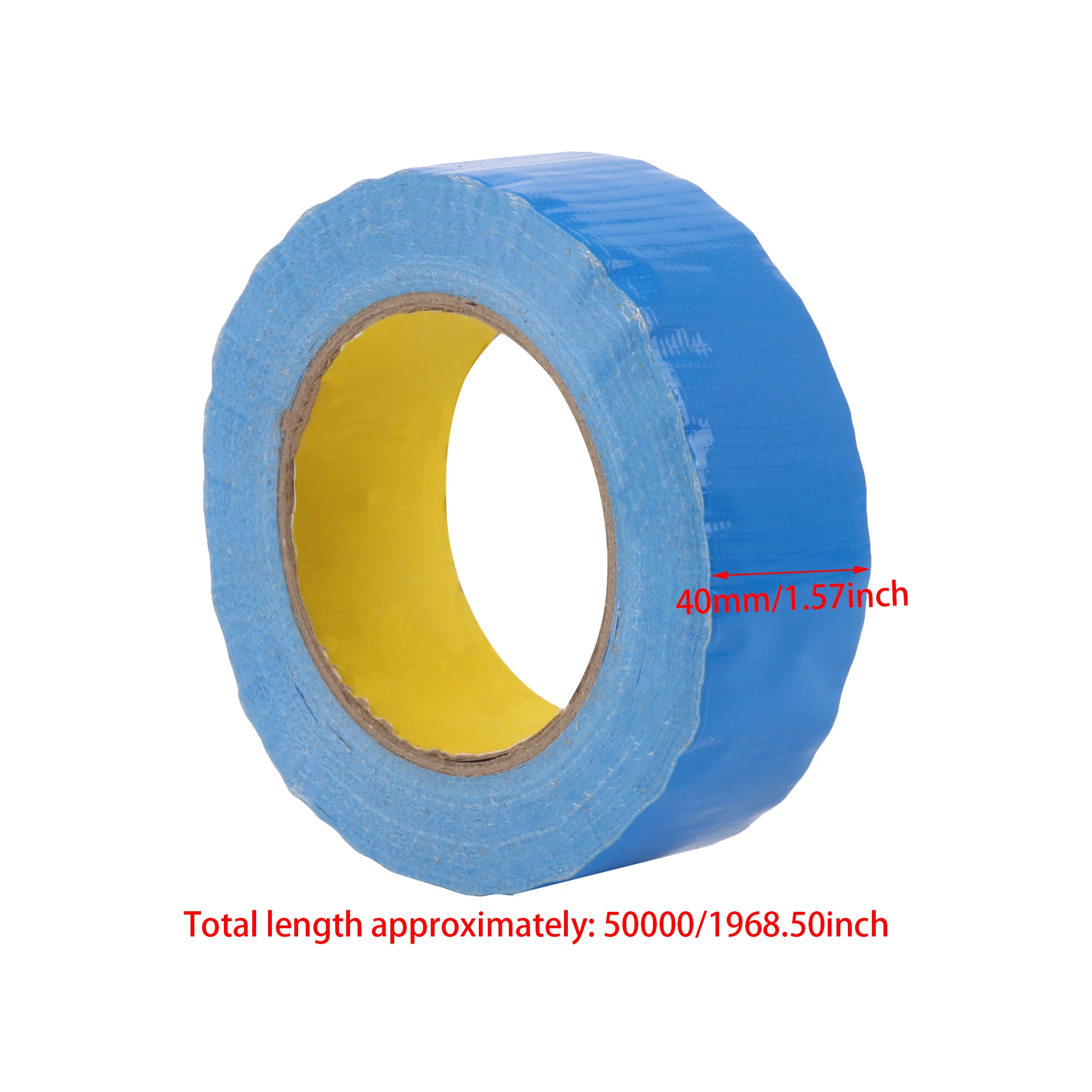 Fita gaffers azul CNBTR para piso de madeira e cabos elétricos 1,5 polegadas x 55 jardas