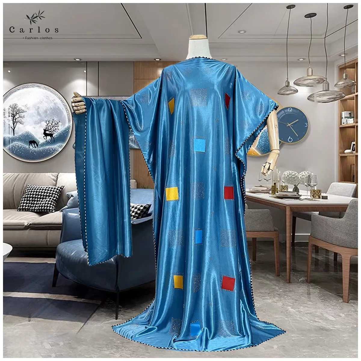 Women Dress Inlaid Mubarak Dubai Femme Luxury Muslim Dress Kaxikakuma African Abaya For Women Kaftan islamic Clothing With Scarf