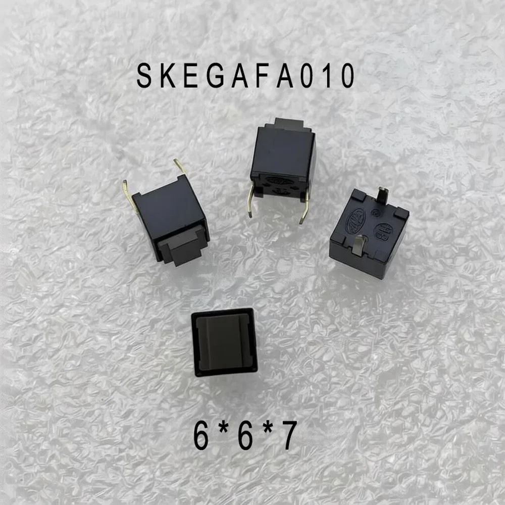 20pcs/Lot  SKEGAFA010【Switch Tactile N.O. SPST Button PC Pins 0.005A 12VDC 1.96N Thru-Hole Bulk 2-pin 6*6*7】New and Original