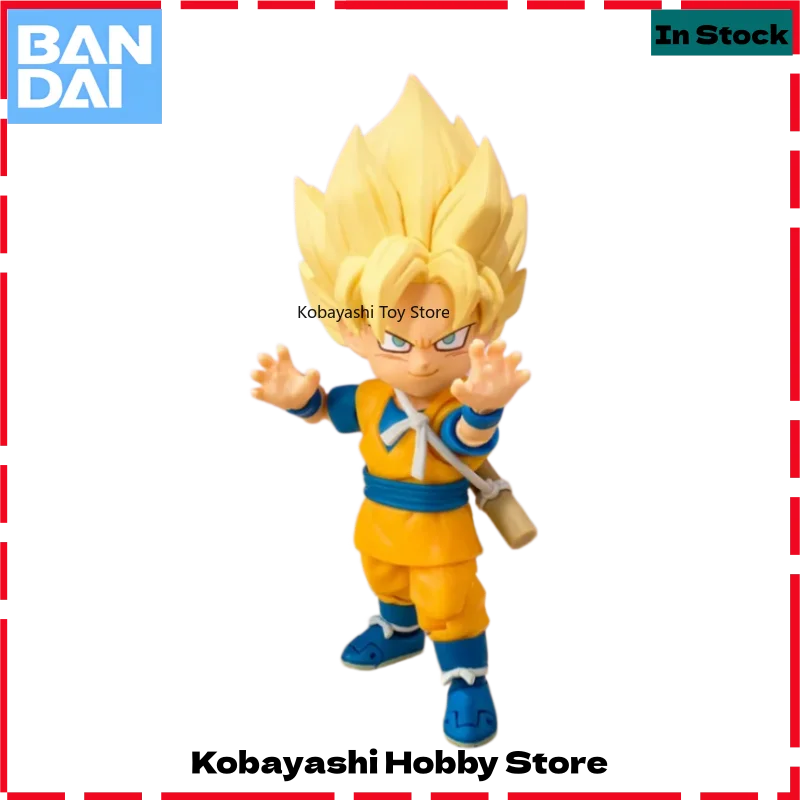 

Bandai Genuine SHF Dragon Ball Super Saiyan Son Goku Mini Daima Collectible Action Figure Gift for Kids