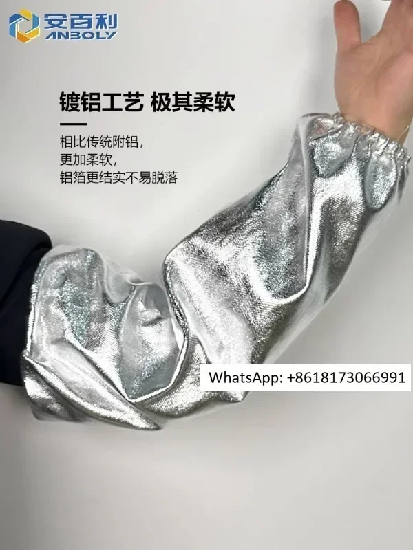 1000 degree thermal insulation sleeve, heat-resistant, scald resistant, fireproof, sleeve and arm protection