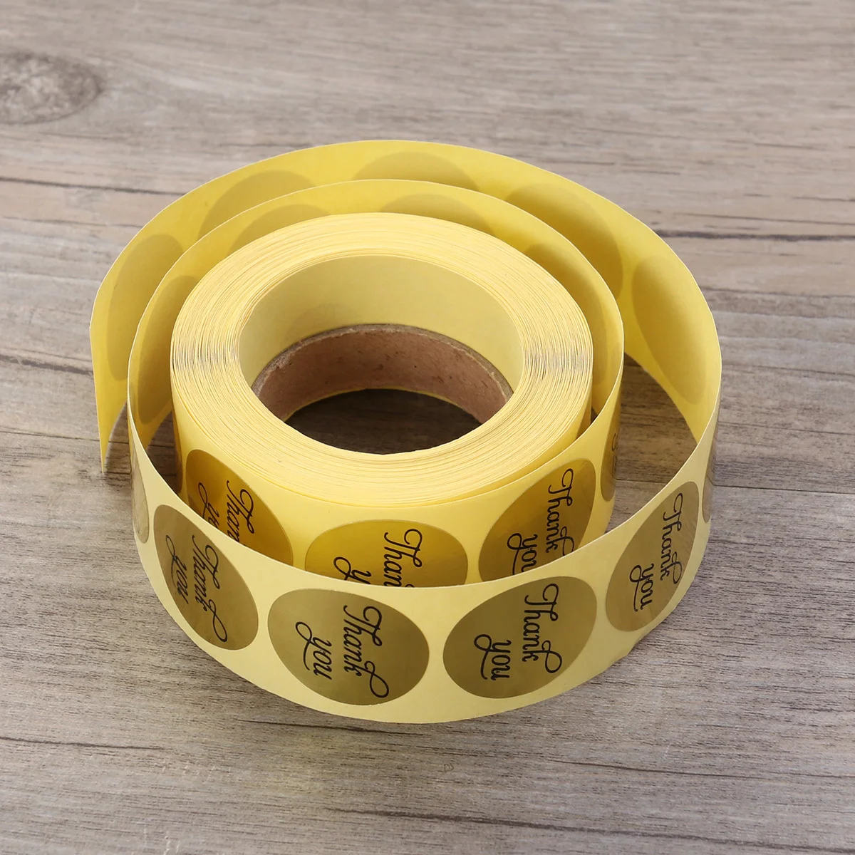 

1pcs Round Stickers Self-Adhesive Thank You Labels For Candy Bags Notebook Furniture Sealing Sticker Rolls Thanksgiving Decor