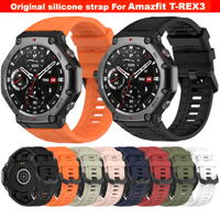 Original silicone strap For Amazfit T-REX 3 strap smart watch Replacement strap For Amazfit T Rex 3 band strap accessories REX3