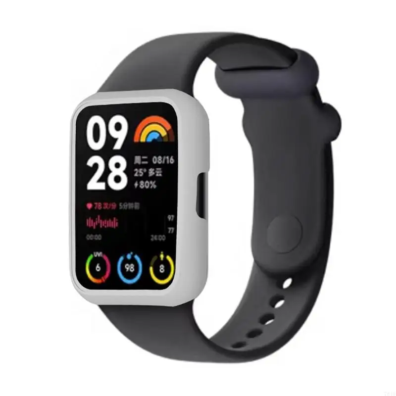 781E Screen Protector Cover Housing for MiBand 8 Scratched Resistant Bumper Shell