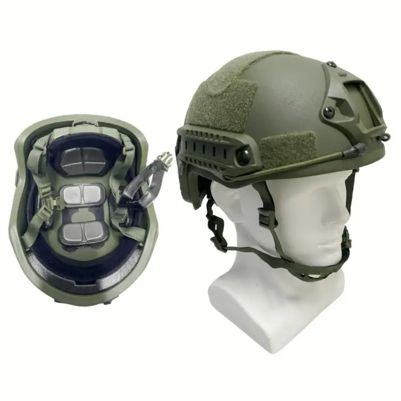 Tactical high ballistic cutting helmet, bulletproof armor, safety, NIJ IIIA fast black, military green, ballistic helmet