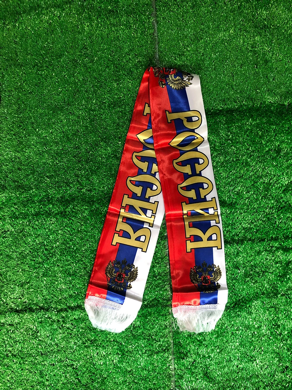 SKY FLAG  Russia scarf 14*130cm russia flag Custom Scarf football team Scarf Printing Satin Russian banner