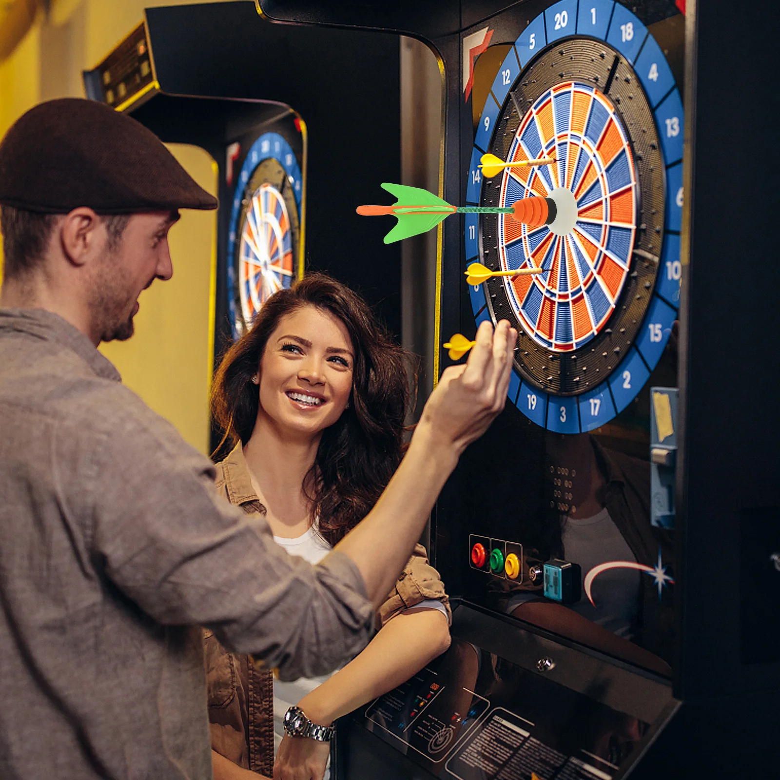 Ventouse fléchette réutilisable jeu intérieur lancer jouer accessoire soulagement du Stress ventouse ventouse