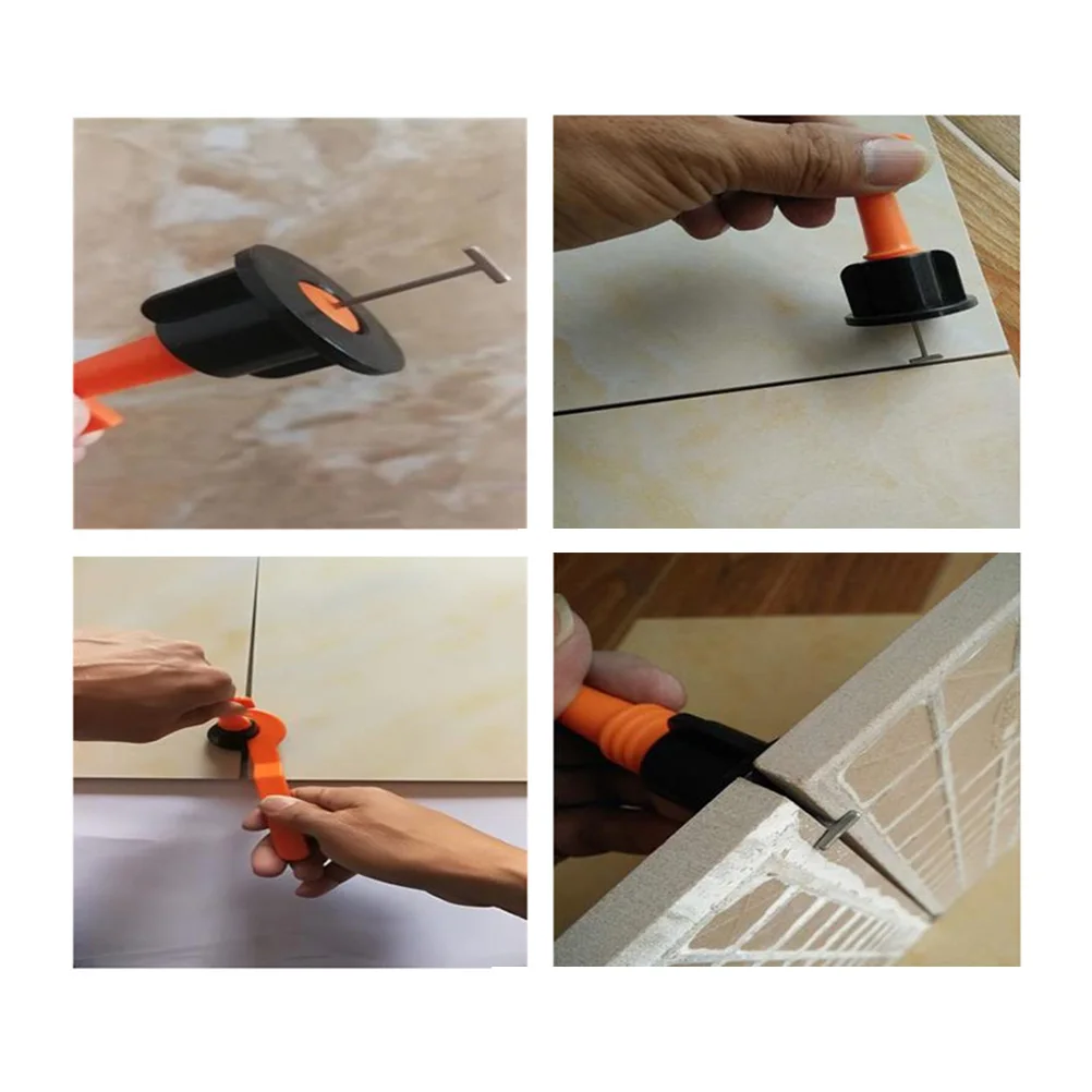 

50 PCS Tile Positioning Leveling Device System Laying Aid Leveler Correction Brick
