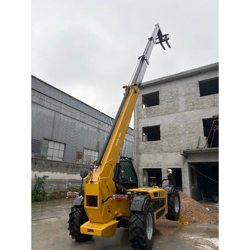 Customized 4T Diesel Telescopic Forklift 18M Lift China/Cummins Engine Options For Maximum Job Site Performance