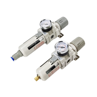 AW3000-03 Air Oil Water Seperator Filter G3/8'' Air Pressure Regulator Controller Pneumatic Compressor Filter