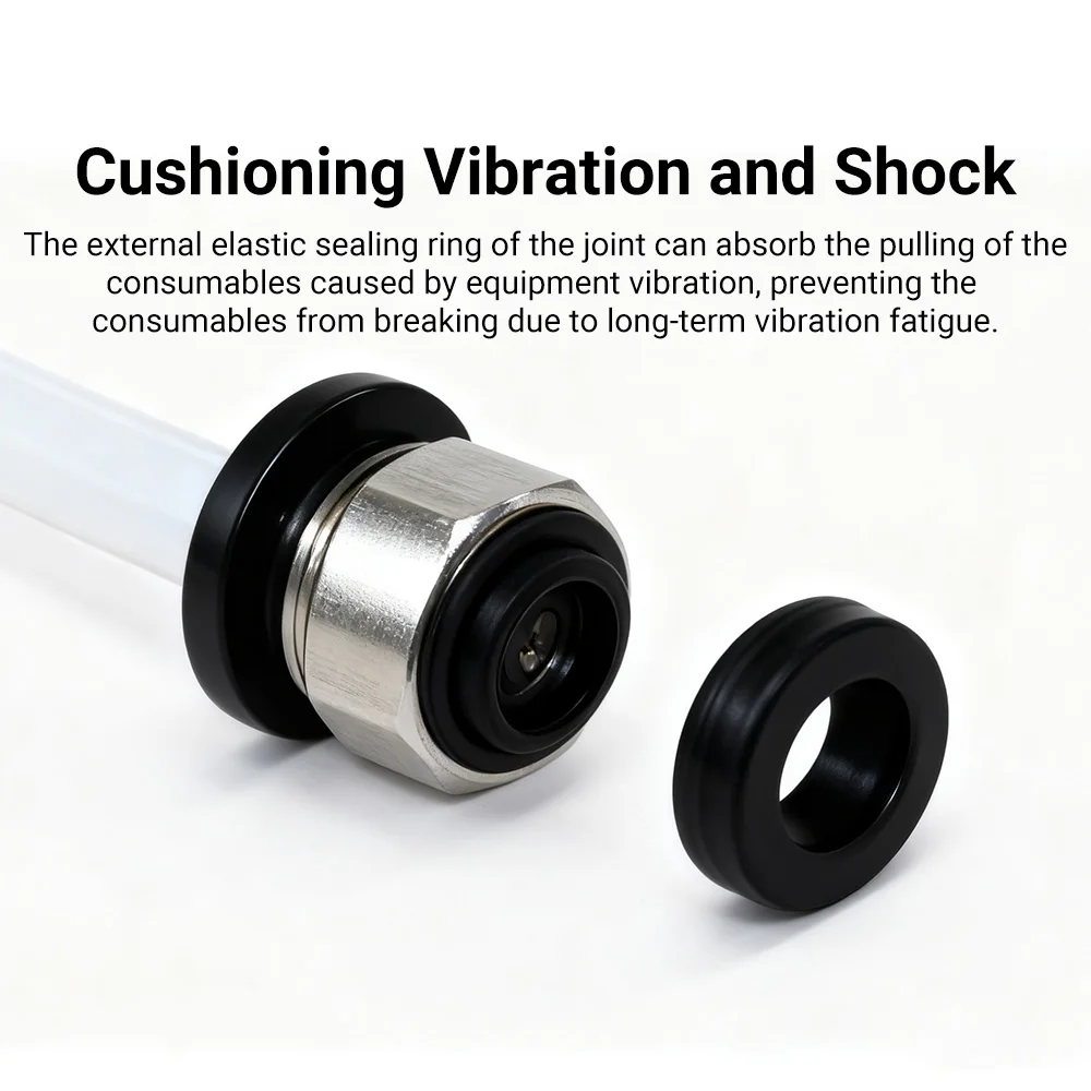 

For Bambu Lab X1 P1P P1S A1 3D Printer PTFE Tube Hall Switch Pneumatic Connector Filament Extruder 3D Printer Parts