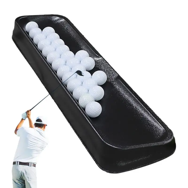 Golf Ball Tray Large Capacity Storage Container golf storage equipment tee box Golf training accessories golf tray