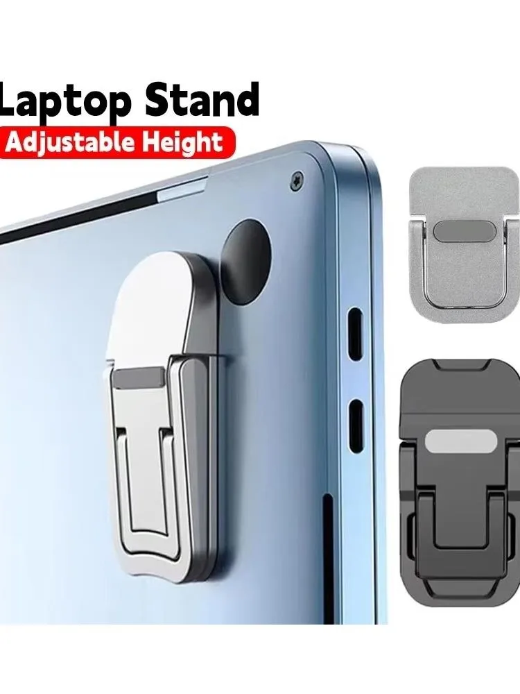 Verstellbarer, zusammenklappbarer Laptop-Ständer mit Mini-Beinen, ultradünn, tragbar, Kühlhalterung, unsichtbare Halterung für MacBook, Lenovo Laptop